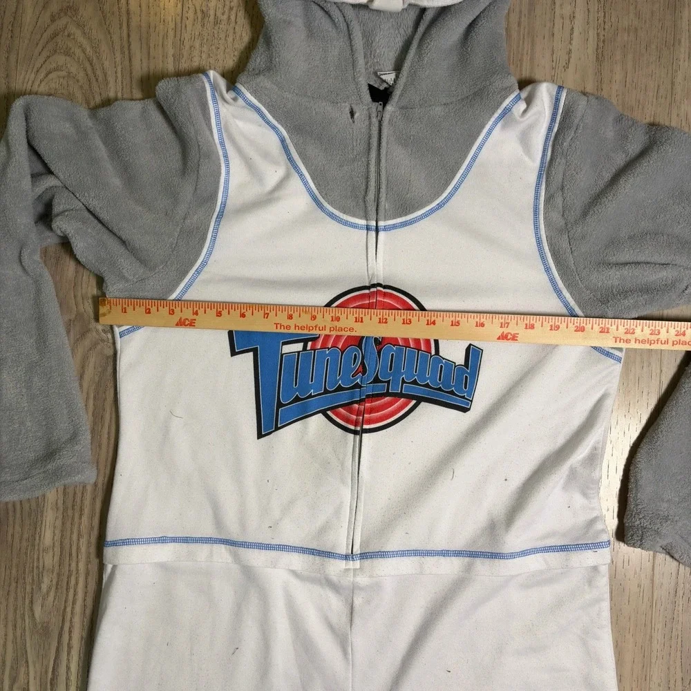 Bugs Bunny Costume Tune Squad Space Jam Basketball One Piece Cosplay XL